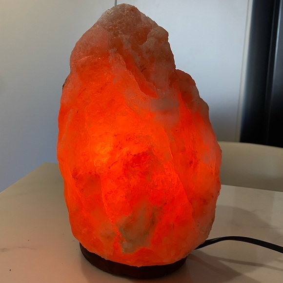 Other - HIMALAYAN PINK SALT LAMP WITH DIMMER SWITCH / 4KG - 23cm tall